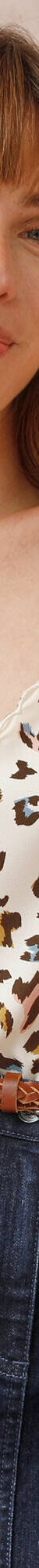 Caraco fines bretelles festonné motif léopard (grège / chocolat) Caraco fines bretelles festonné motif léopard (grège / chocolat)